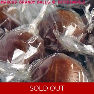 Maxons Original Brandy Balls Traditional Retro Sweets